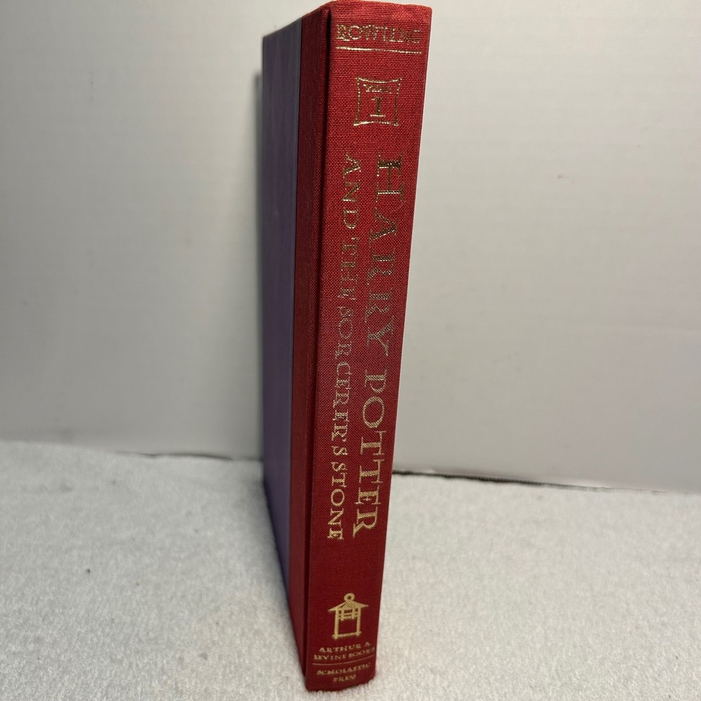 Harry Potter and the Sorcerers Stone Hardcover First American Ed 1998 JK Rowling